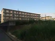 小川2丁目に広がるコープタウンの集合住宅群