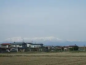 会津若松市町北町上荒久田付近