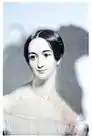 サリーによるボストンのジョシュア・ベイツの娘エリザの肖像画を版画にしたもの。エリザはベルギーの政治家シルベイン・ヴァン・ド・ワイアーの妻になった