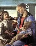 『聖母子と天使』(1470年頃)サンドロ・ボッティチェッリ