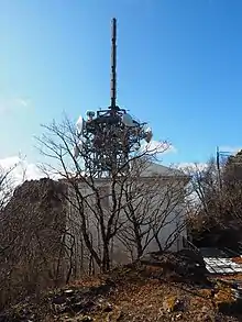 前橋テレビ放送所(榛名山二ツ岳雄岳山頂)
