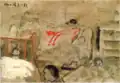 前田寛治『病床一夜』