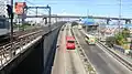 駅からマカティ市の景色