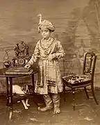 クリシュナ・ラージャ4世（1895年）