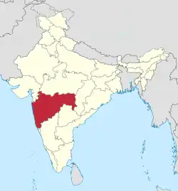 インド国内の位置