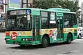 まいどはや清水町ルートの車両（旧デザイン）