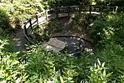府中市郷土の森博物館の復元まいまいず井戸