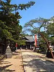 小牛田山神社参道