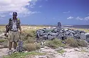 マルデン島のポリネシア人の遺跡