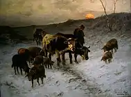 冬の朝(1904)