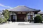 萬福寺本堂（大林町、2019年（令和元年）9月）