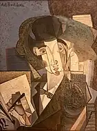 帽子をかぶった男