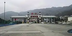 福銀高速道路・漫川関料金所