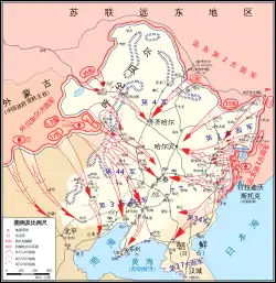 満州の位置