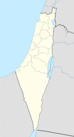 ラキシュの位置(イスラエル内)