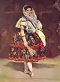 『ローラ・ド・ヴァランス（フランス語版）』1862年。油彩、キャンバス、123 × 92 cm。オルセー美術館。