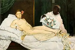 『オランピア』(1863年)マネ