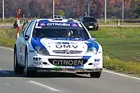 OMVカラーのクサラWRC