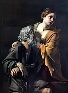 『ローマの慈愛』(1620)