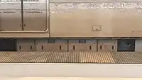 機器更新車のVVVFインバータ装置（宇進産電製）