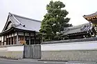 満徳寺外観（前林町、2018年（平成30年）12月）