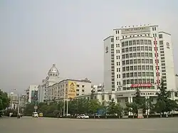 茅坪鎮の新市街地