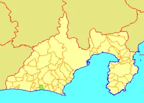 浅羽町の位置