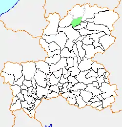 古川町の位置