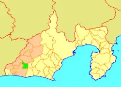 浜北市の県内位置