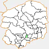石橋町の県内位置図