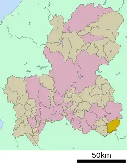 上矢作町の位置