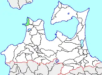 旧小泊村の村域