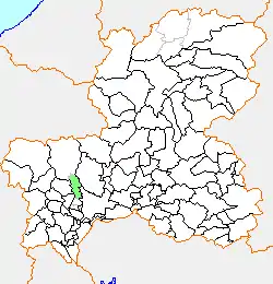 本巣町の位置