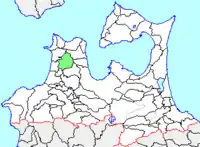 旧中里町の町域