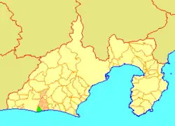 竜洋町の県内位置