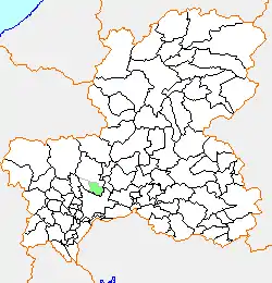 高富町の位置