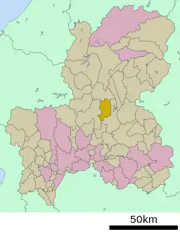 和良村の位置