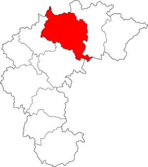 忠州市の地図