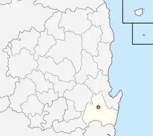 慶州市の位置