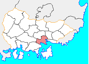馬山市の位置