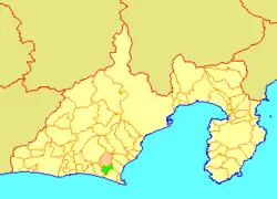 小笠町の県内位置