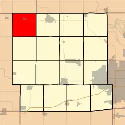 ダラス郡での位置