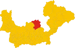 ソンドリオ県におけるコムーネの領域
