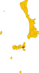 リヴォルノ県におけるコムーネの領域