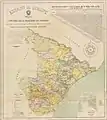 セルジペ州の政治勢力の分布（1937年）