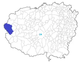 クーネオ県におけるコムーネの領域