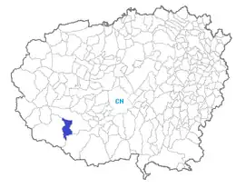 クーネオ県におけるコムーネの領域