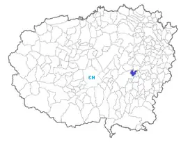 クーネオ県におけるコムーネの領域