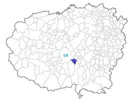 クーネオ県におけるコムーネの領域