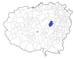 クーネオ県におけるコムーネの領域